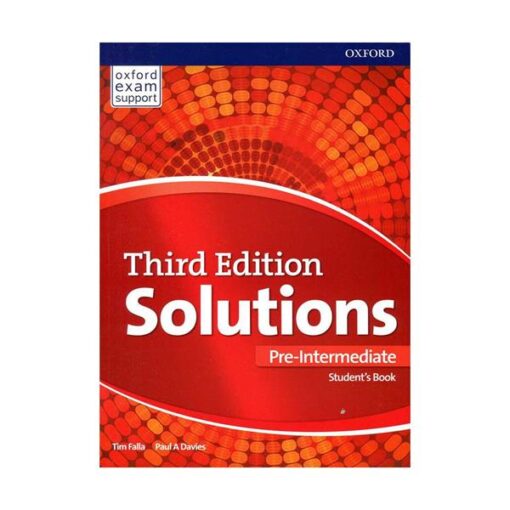 ویرایش سوم کتاب سلوشنز Solutions Pre-Intermediate
