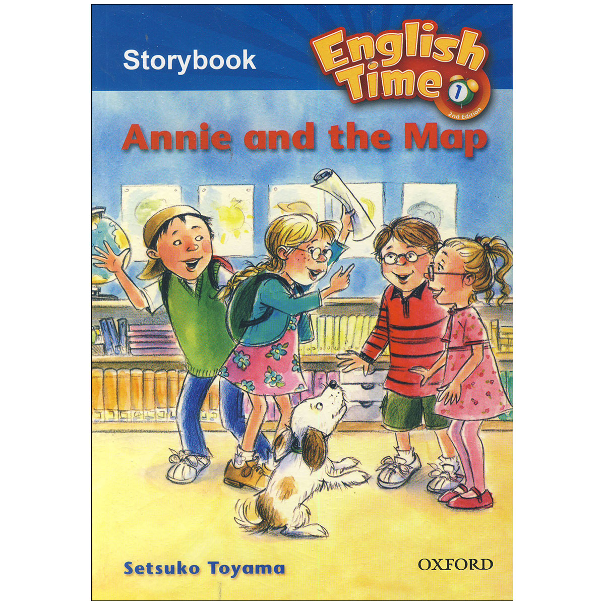 کتاب داستان English Time 1 (Annie and The Map)