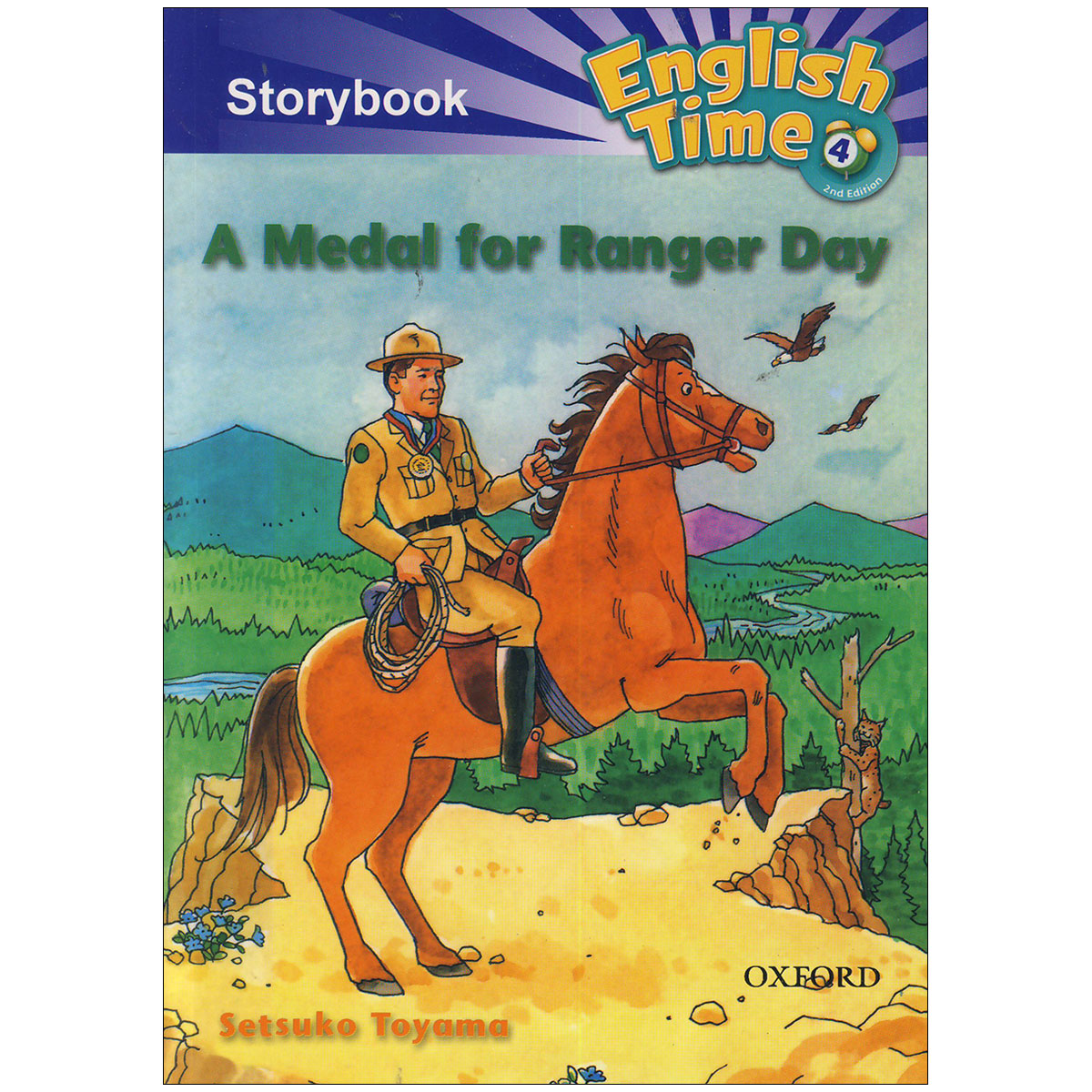 کتاب داستان English Time 4 ( A Medal for Ranger Day)