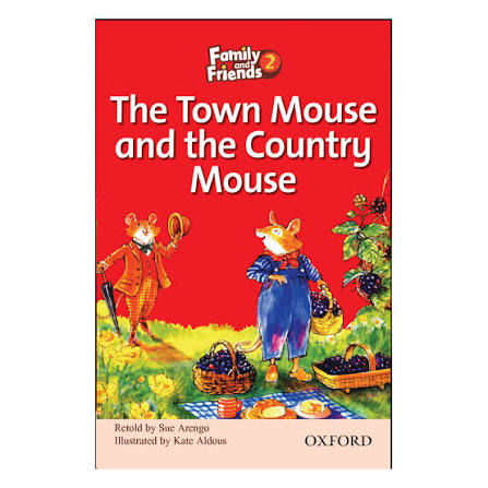 خرید کتاب داستان The town mouse and the country mouse